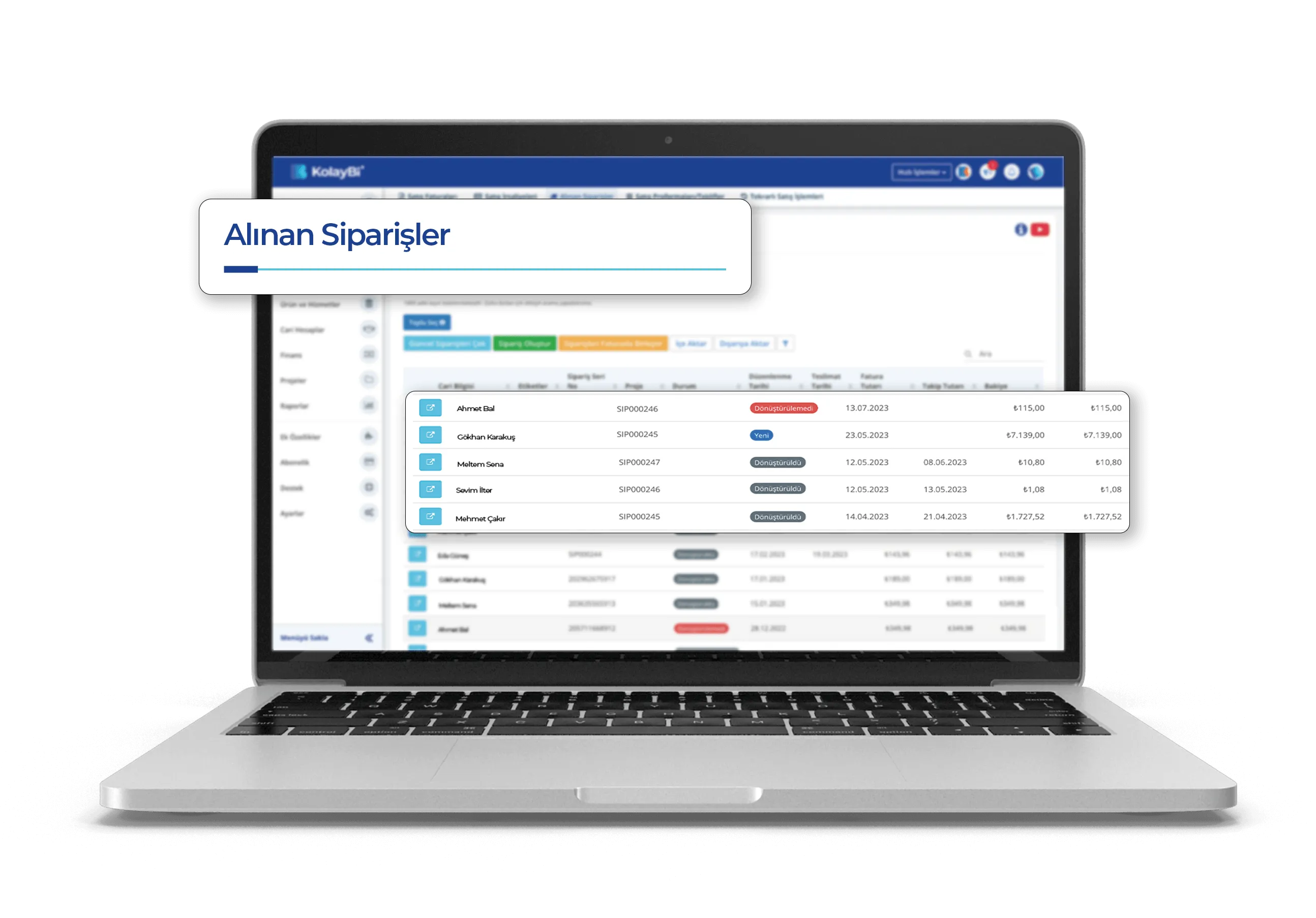 Musteri kayit sistemi ve CRM - Goksu KUKUK